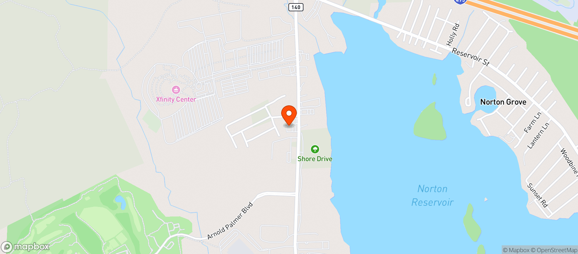 Map showing Cana Craft Cannabis