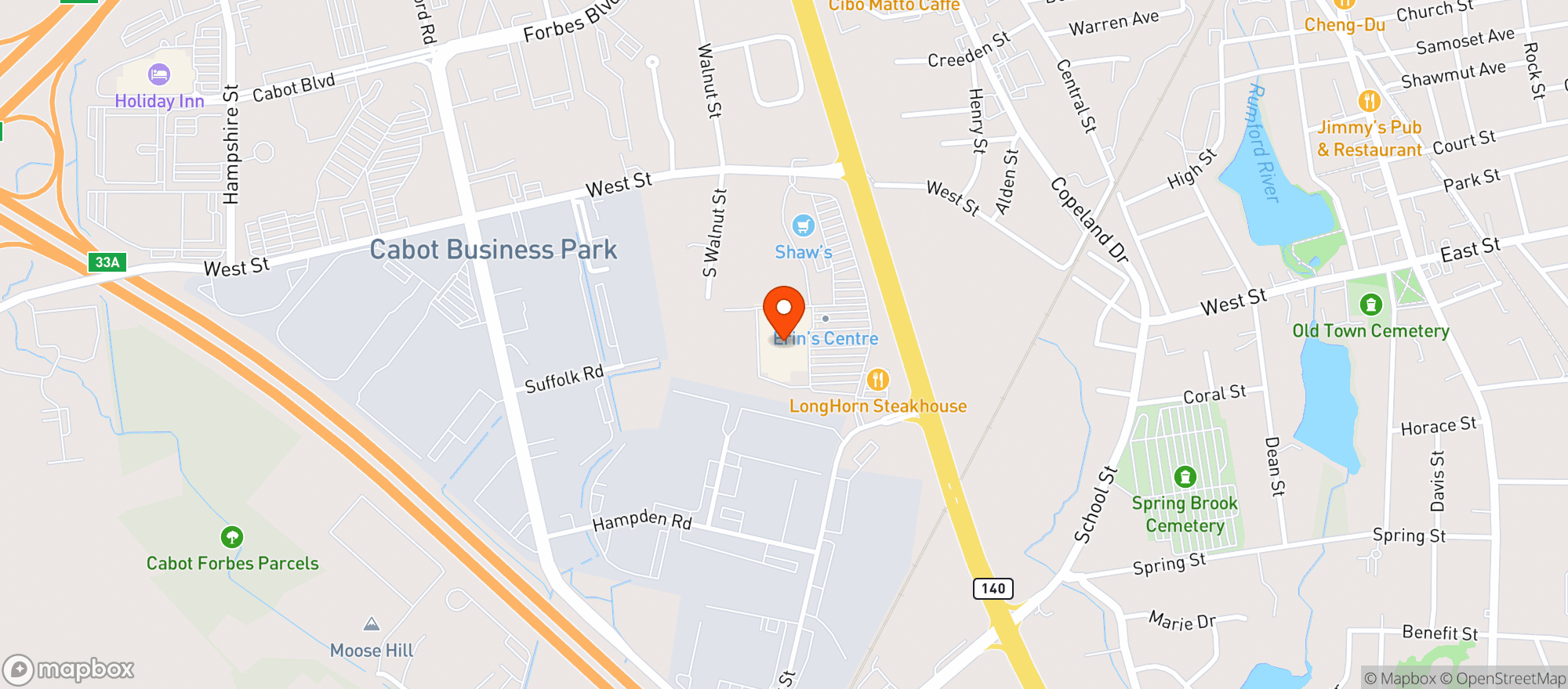 Map showing Shaws - 00431 - Mansfield