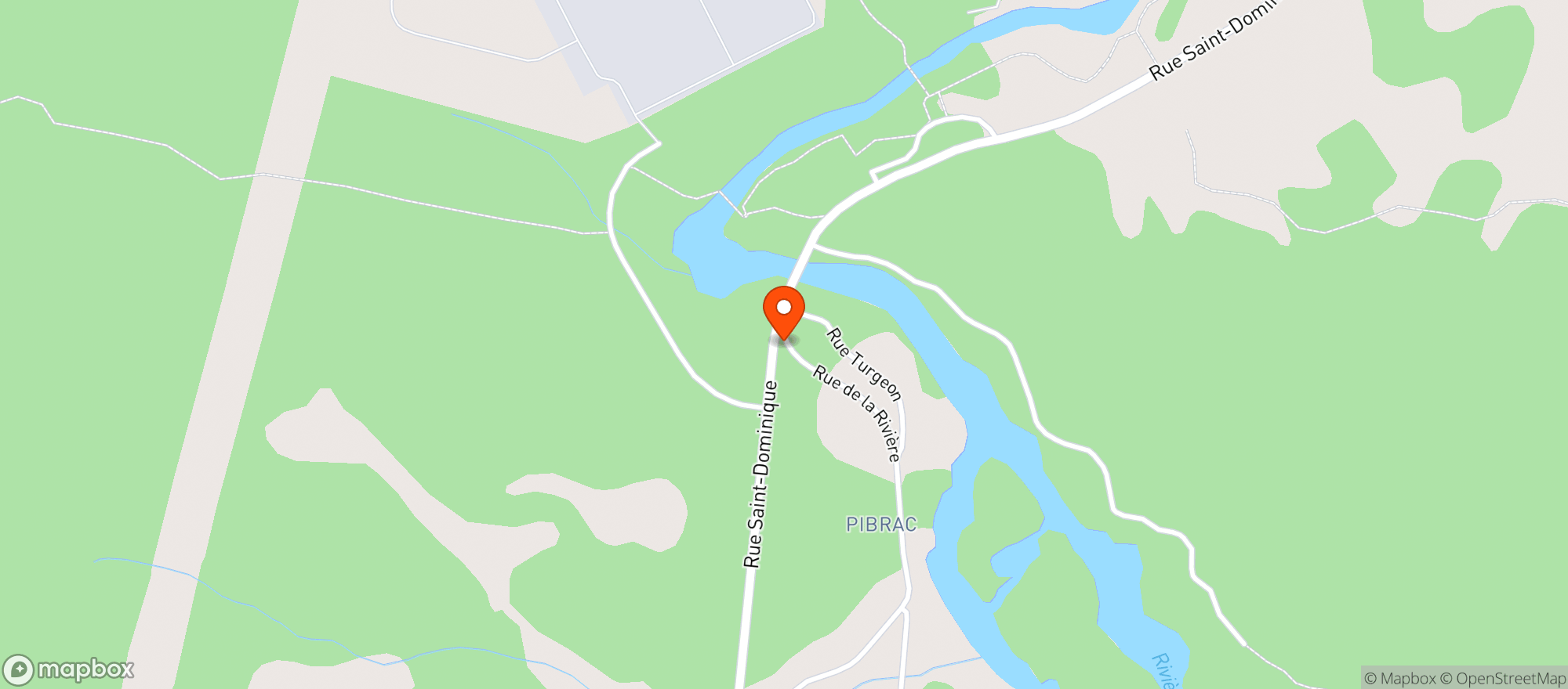 Map showing Provigo Du Plateau #08672