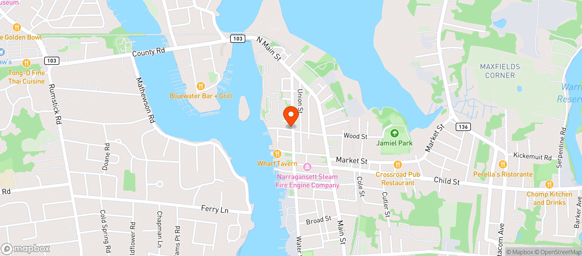 Map showing NEST