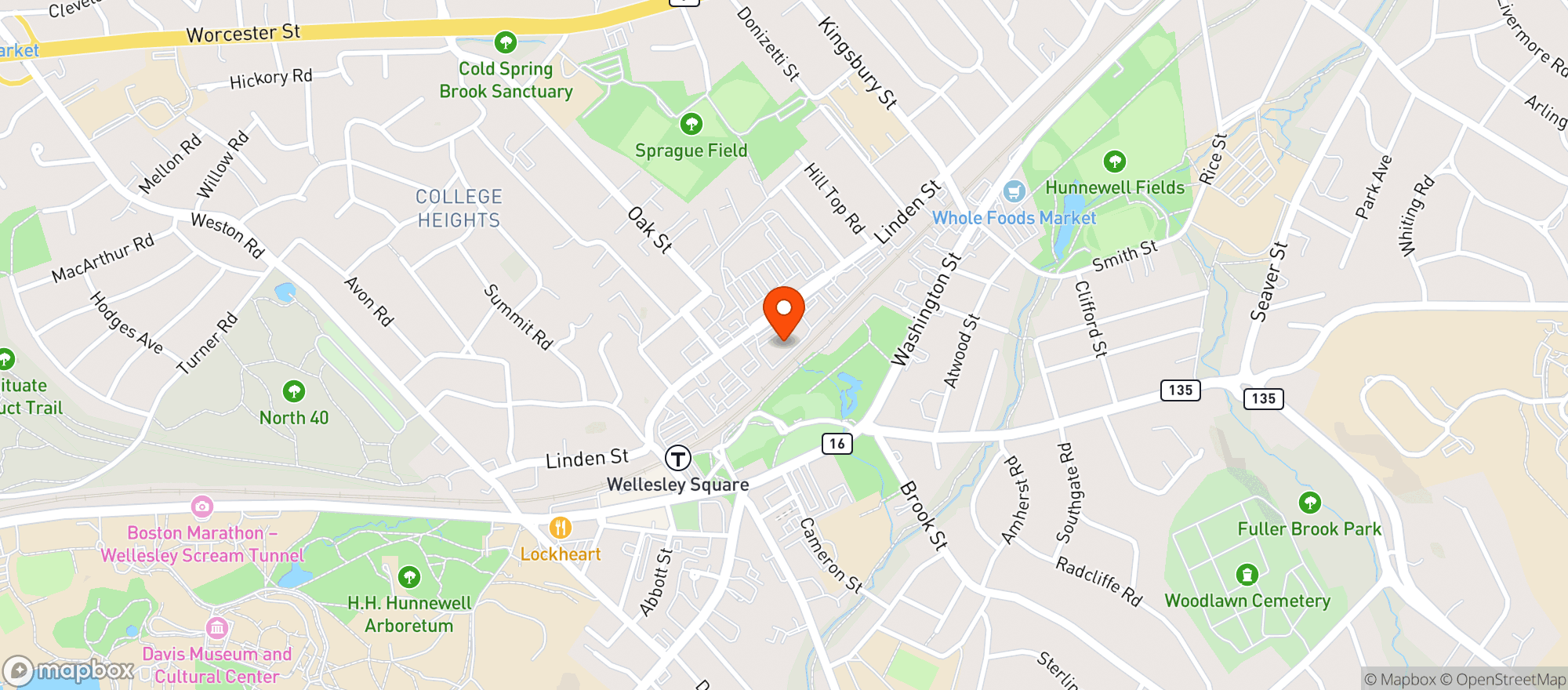 Map showing Karma Wellesley