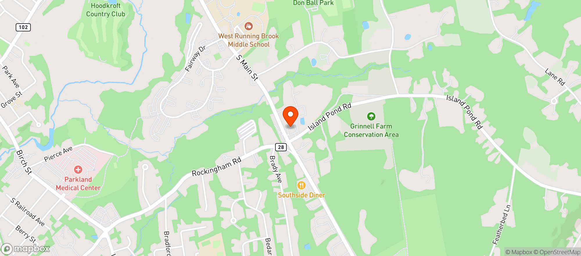 Map showing Howie Glynn & Sons