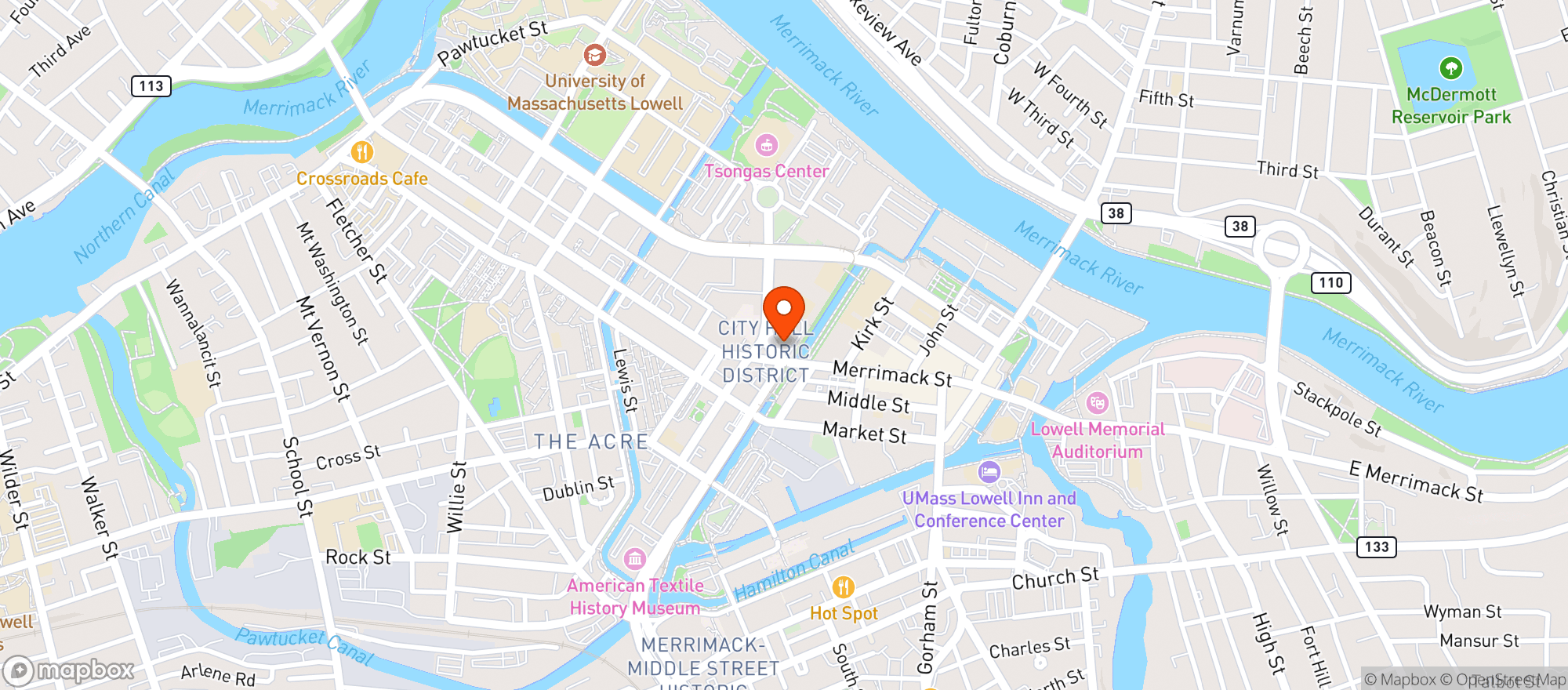 Map showing Cobblestones