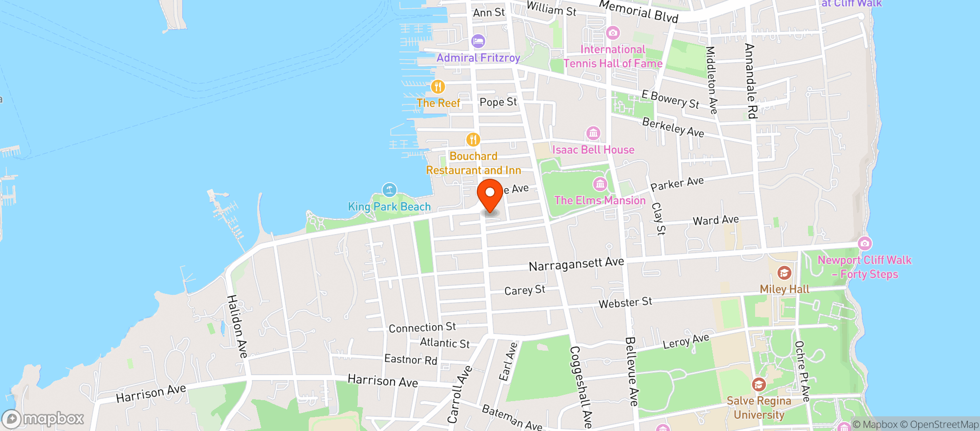 Map showing Vieste