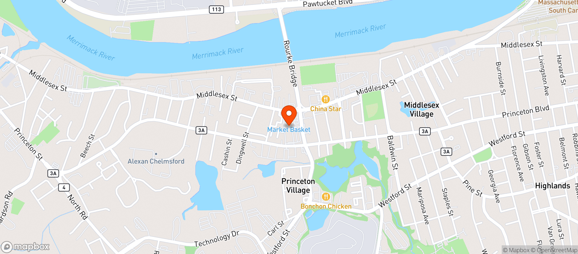Map showing POWER LIQUORS/ Shiv-Kris Corp