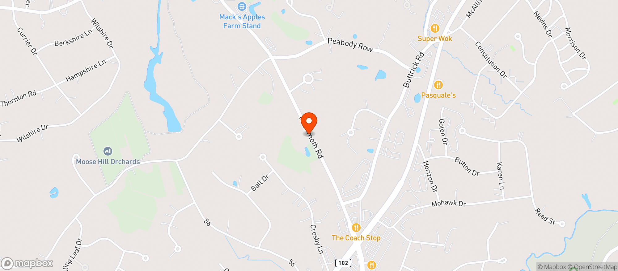 Map showing Cvs Pharmacy