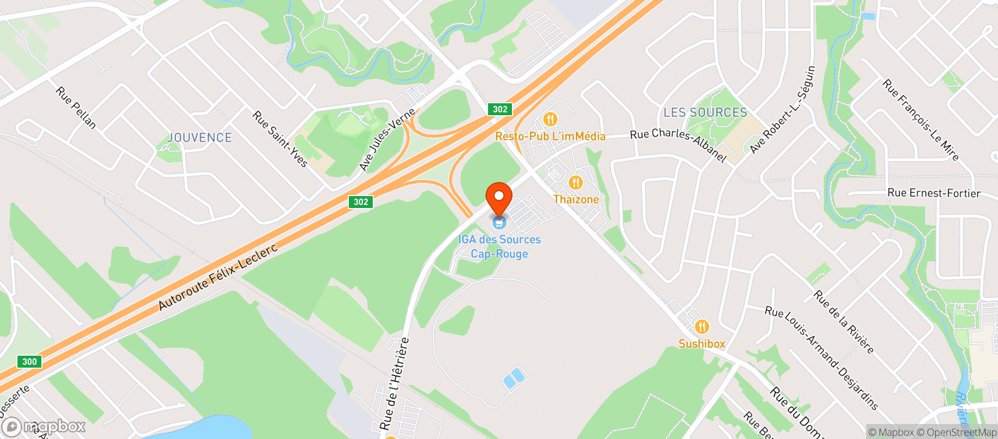 Map showing Axep Wakefield