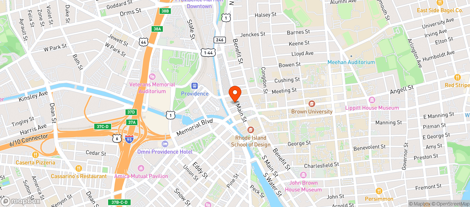 Map showing Sport & Leisure