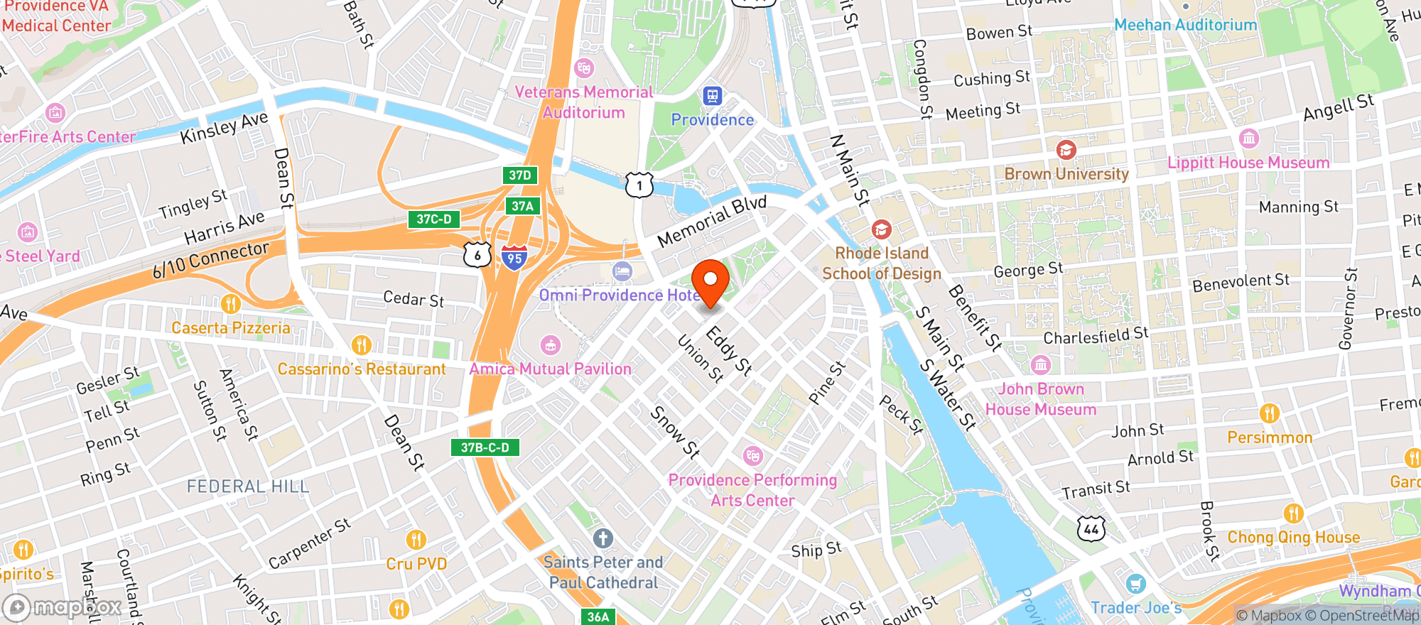 Map showing Reiners