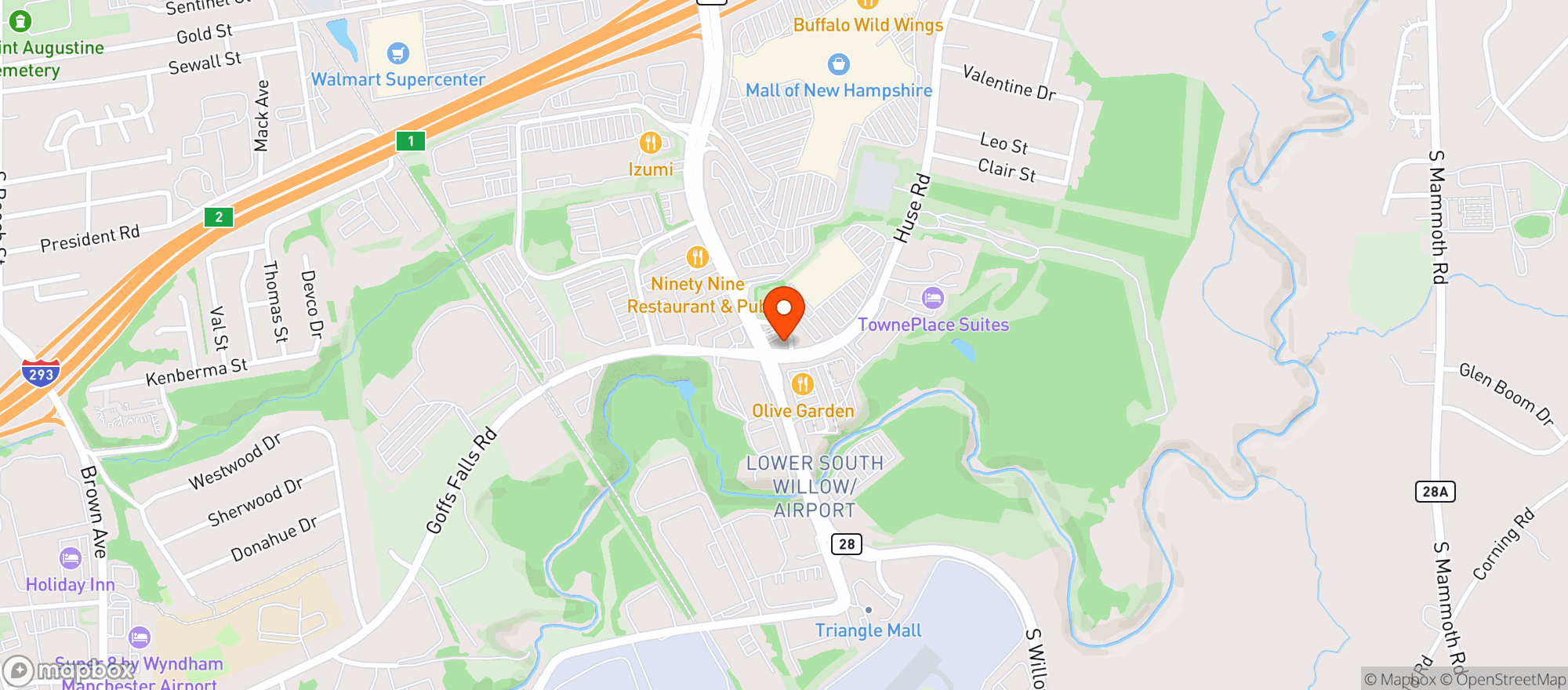 Map showing Remix Skate And Event Center