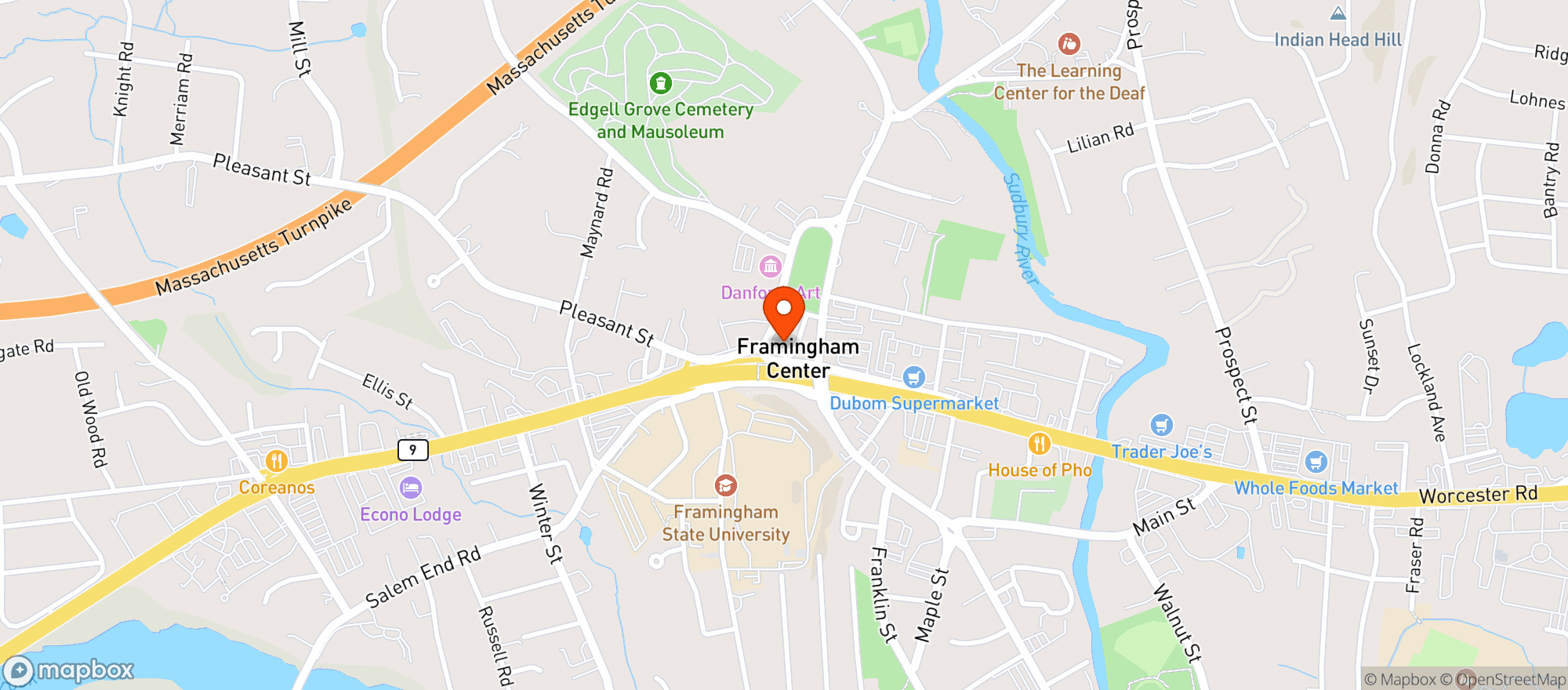 Map showing PRIME DISCOUNT LIQUORS