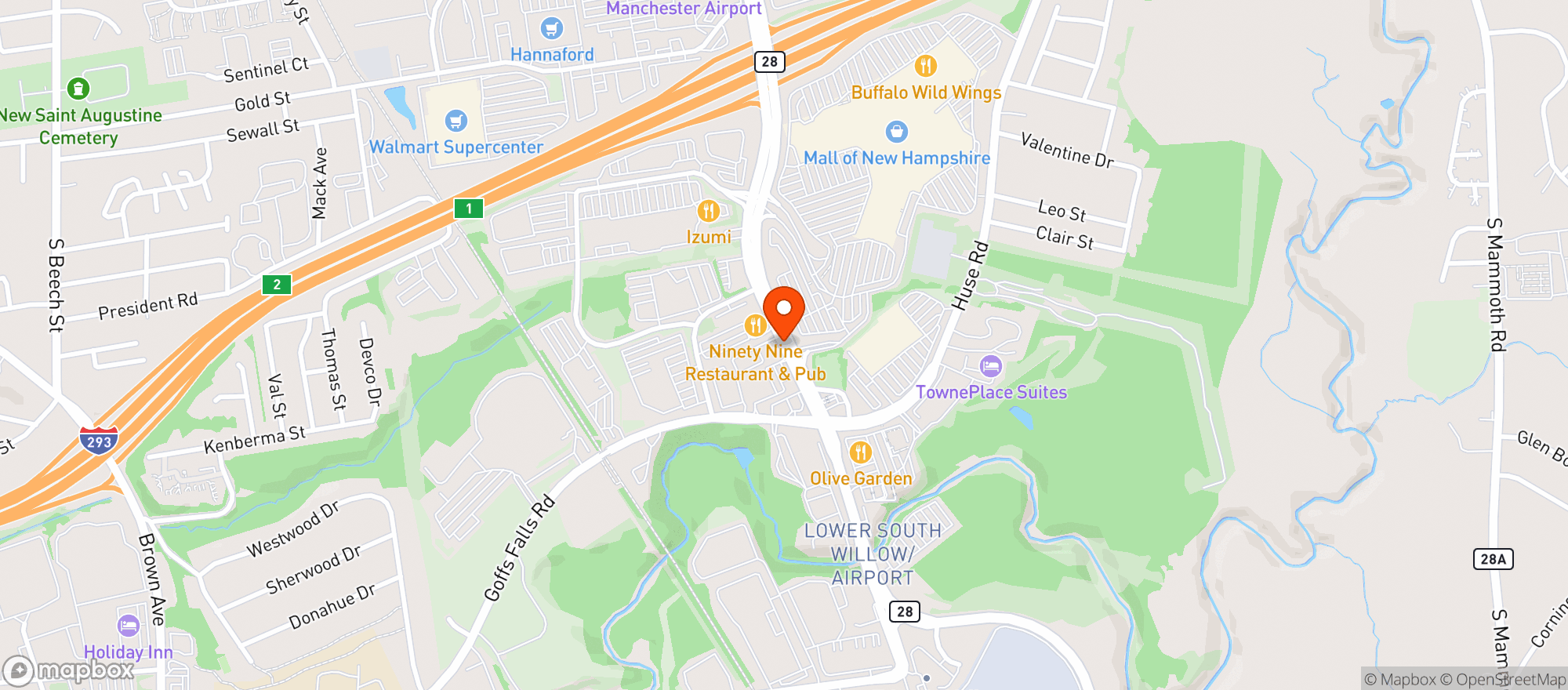Map showing Masa Japanese Steakhouse & Sushi