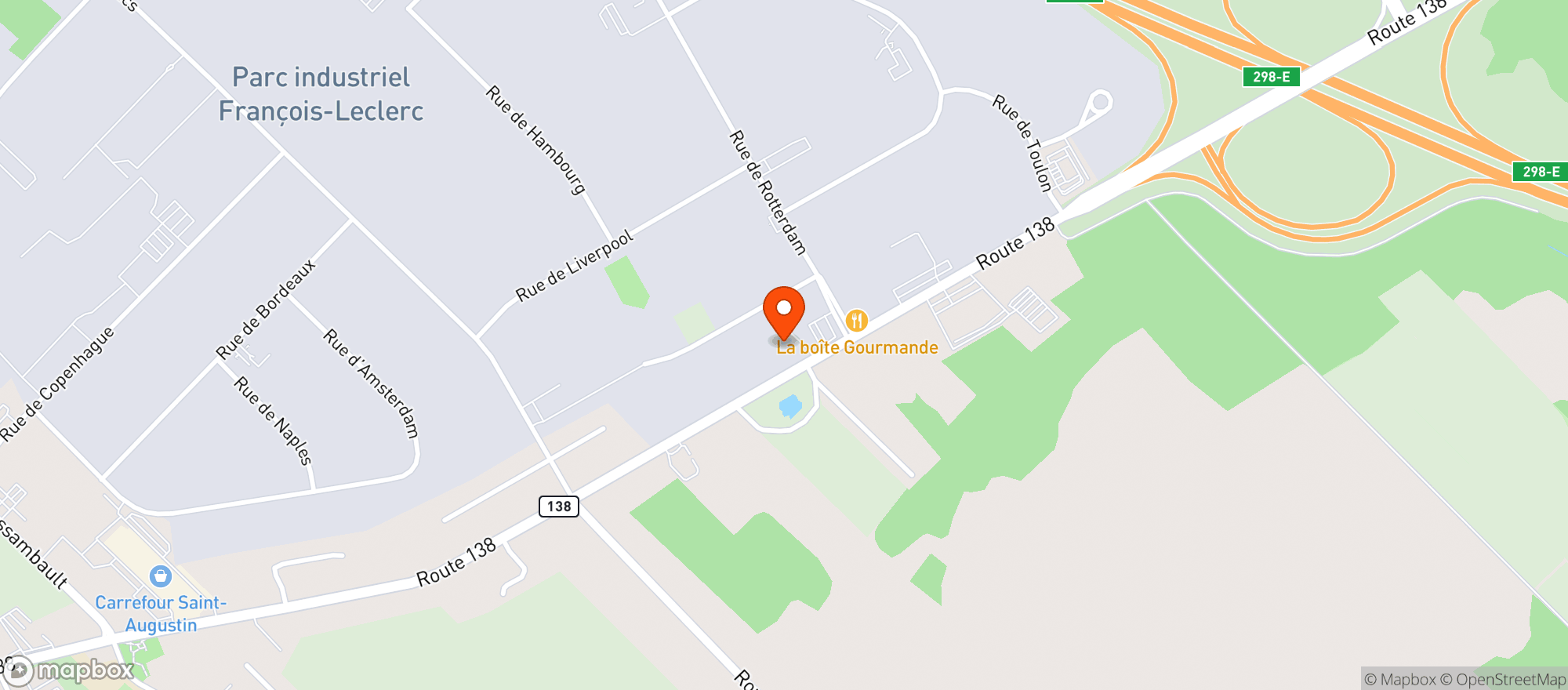 Map showing Bonisoir #2096