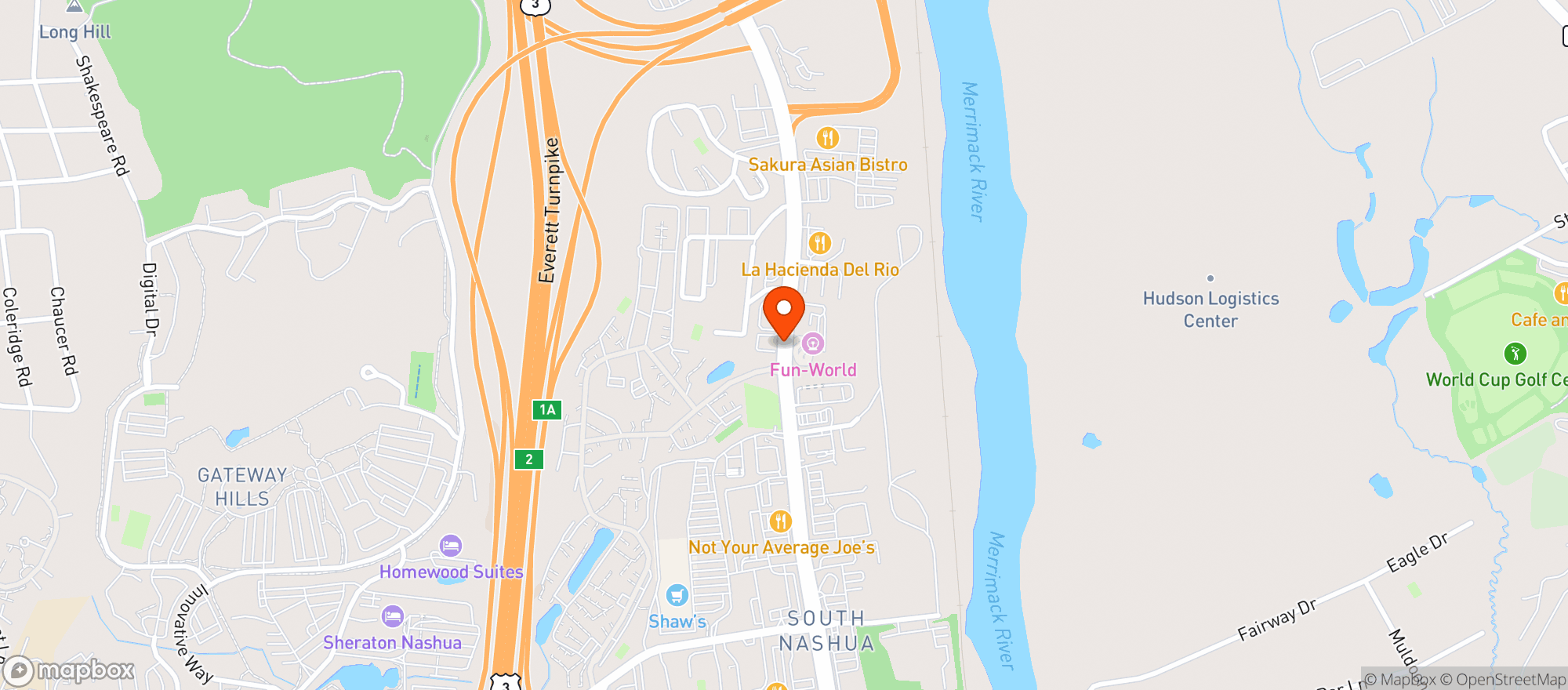 Map showing Takomi