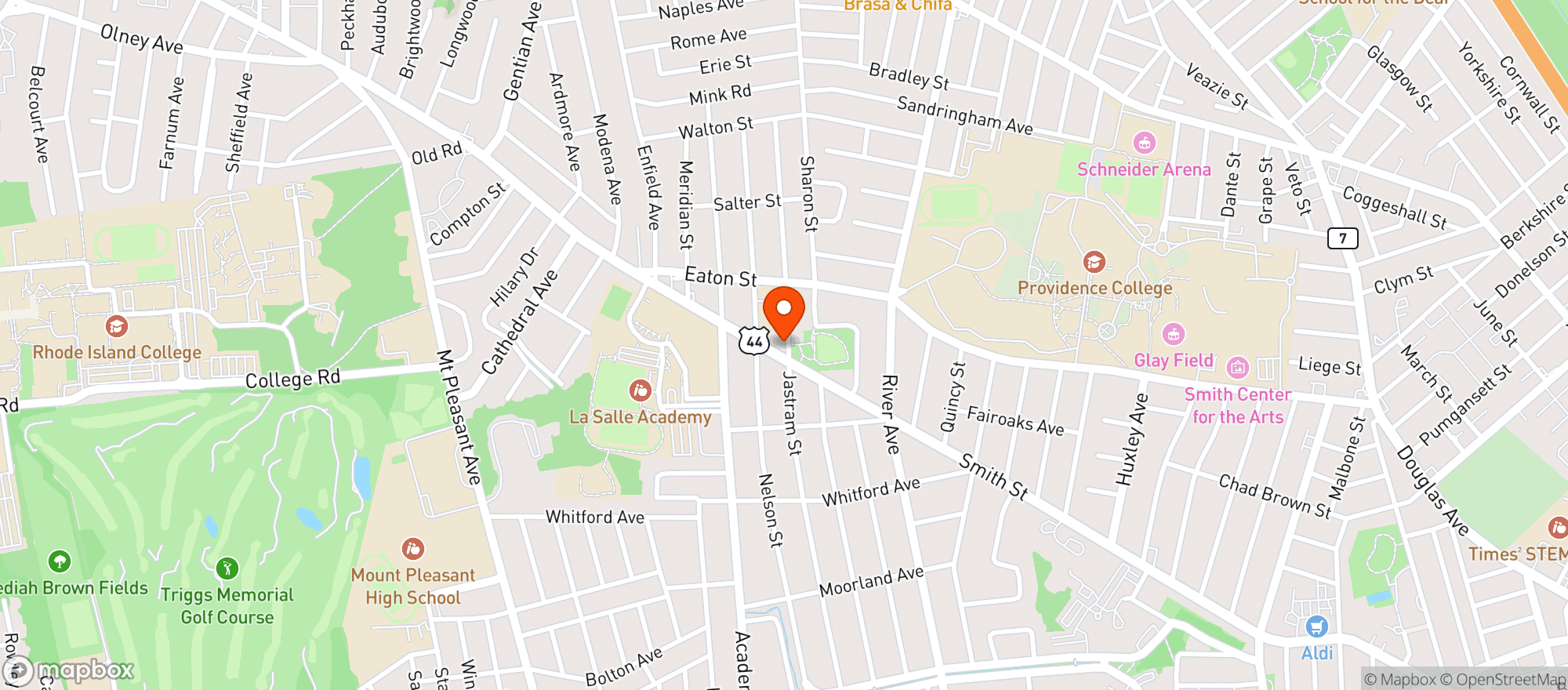 Map showing Noceras Liquors