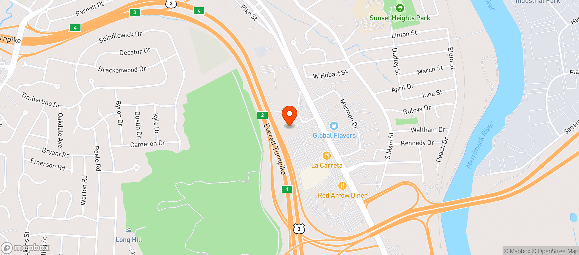 Map showing Bjs Wholesale Club #039