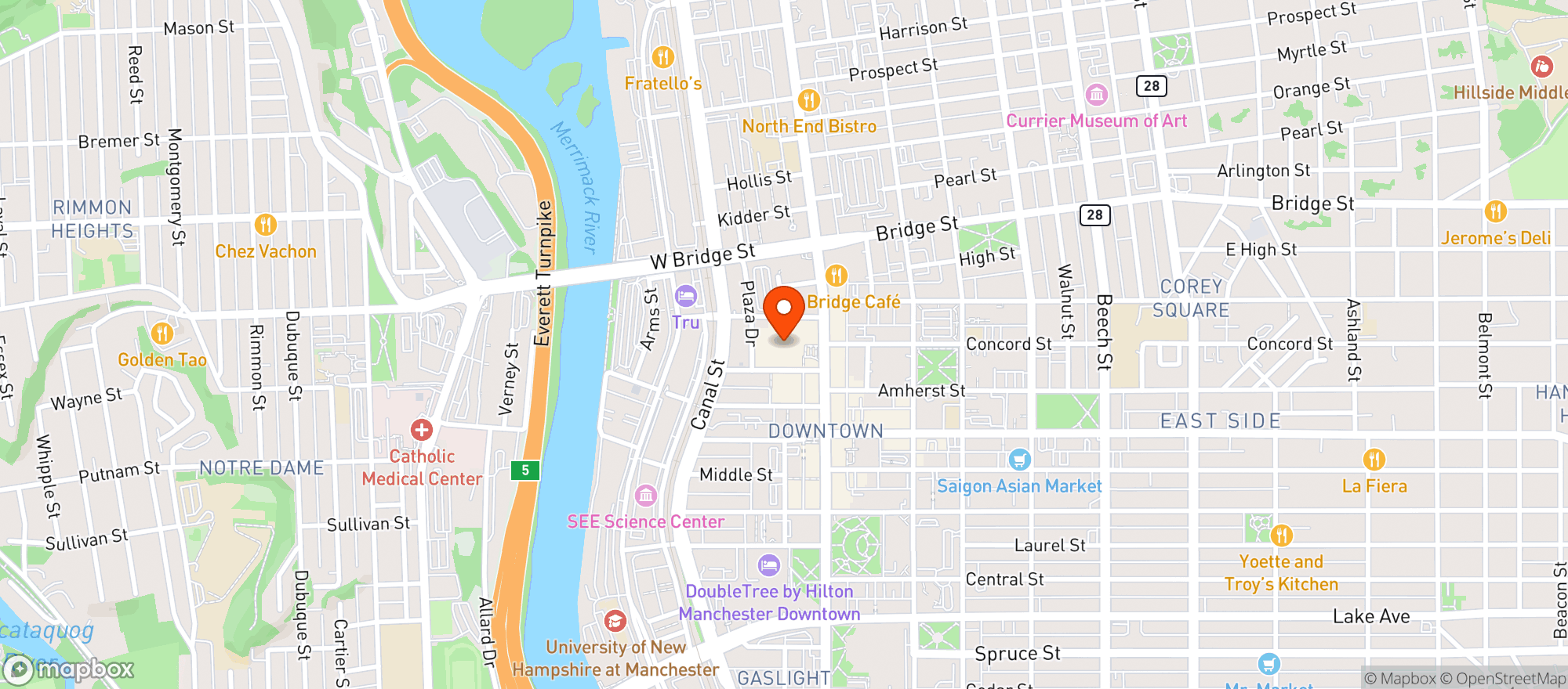 Map showing The Hop Knot