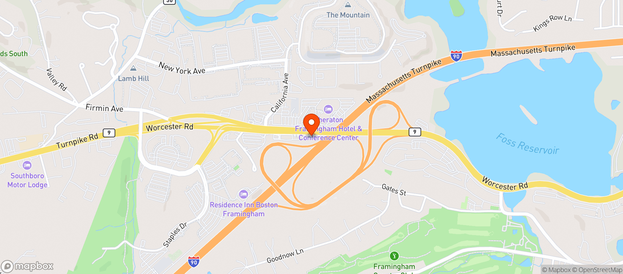 Map showing Mazatlan Mexican Bar & Grill