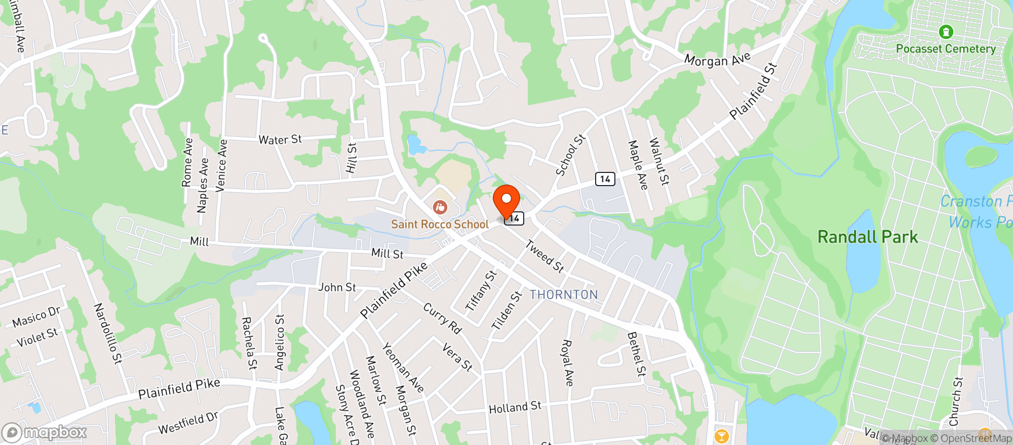 Map showing Classic Liquors