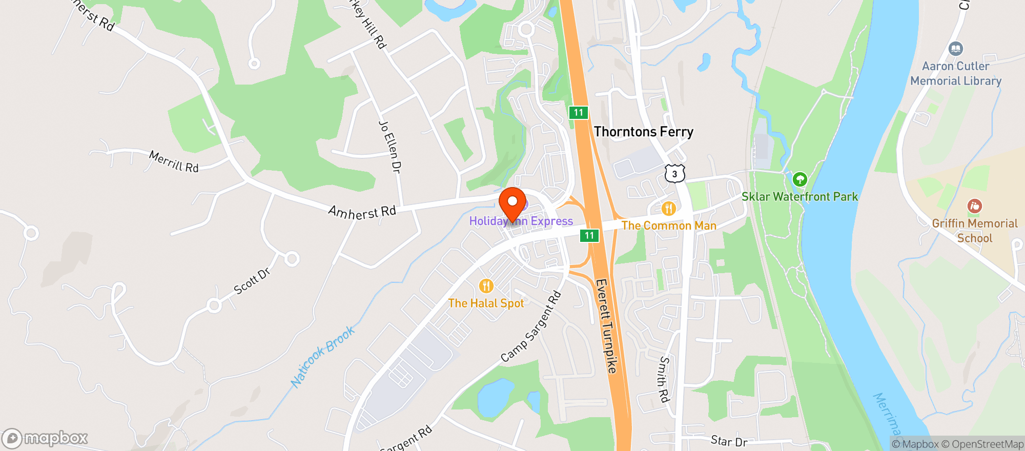 Map showing Rapid Refill #134