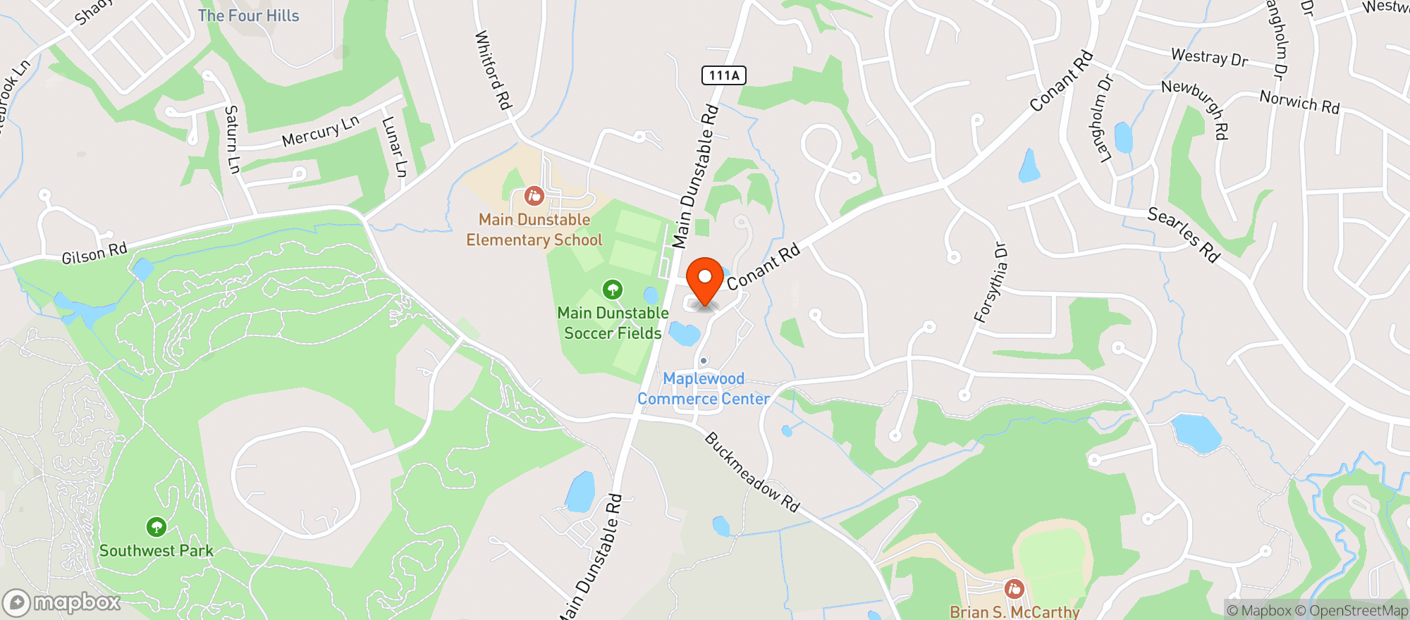 Map showing Family Pizza & Roast Beef