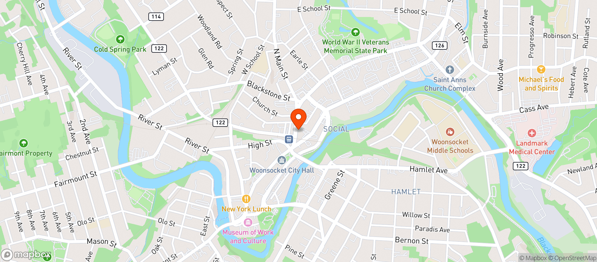 Map showing Chans