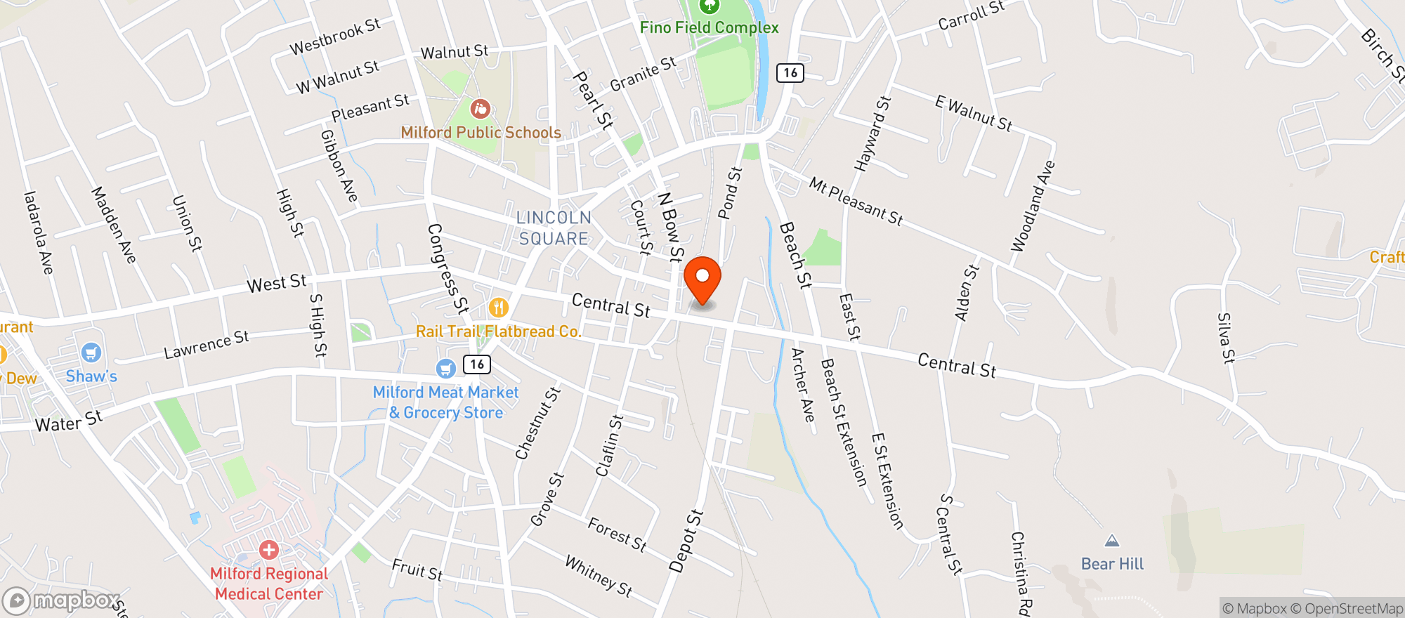 Map showing Countryside Discount Liquors