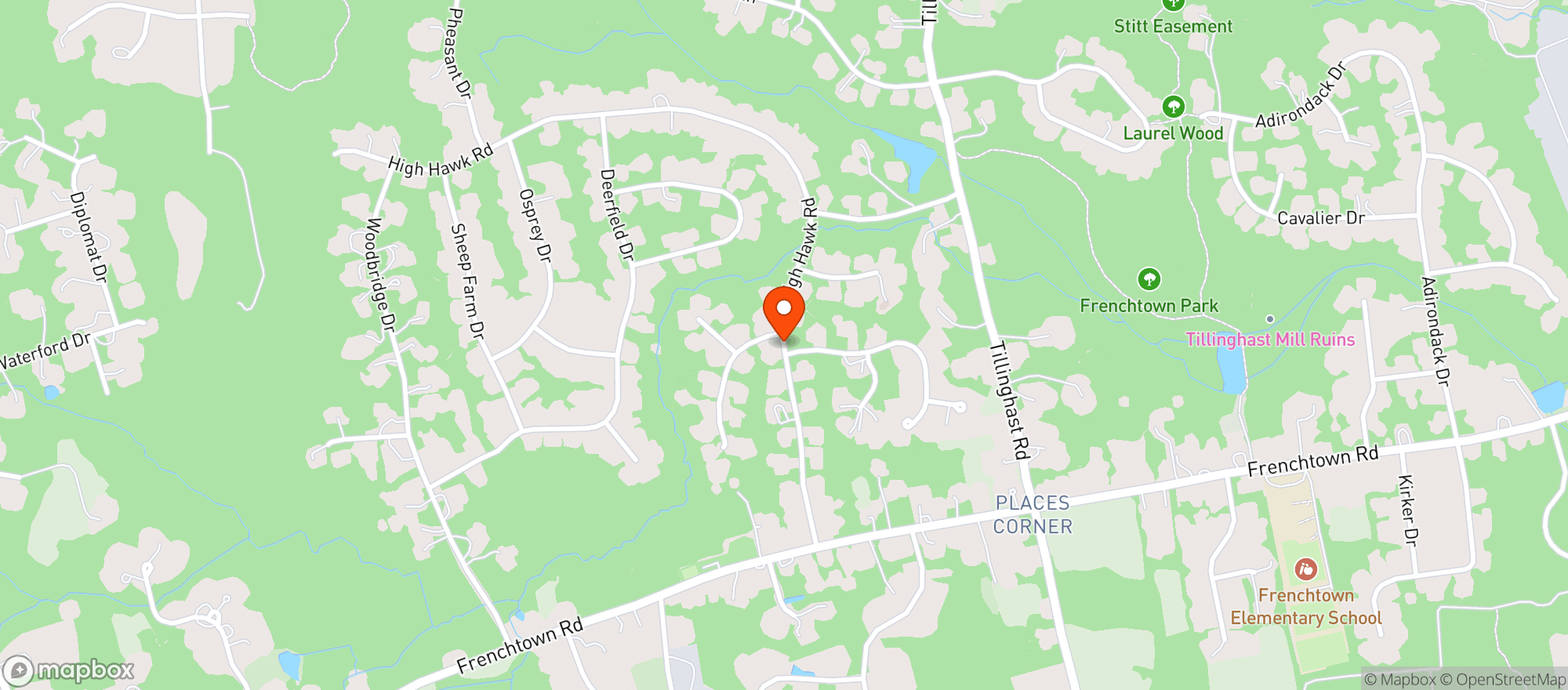 Map showing Southern Glazers Wine & Spirits