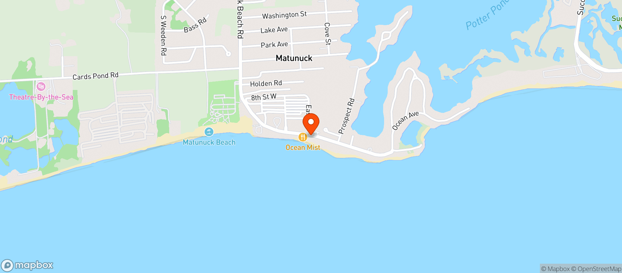 Map showing The Pub