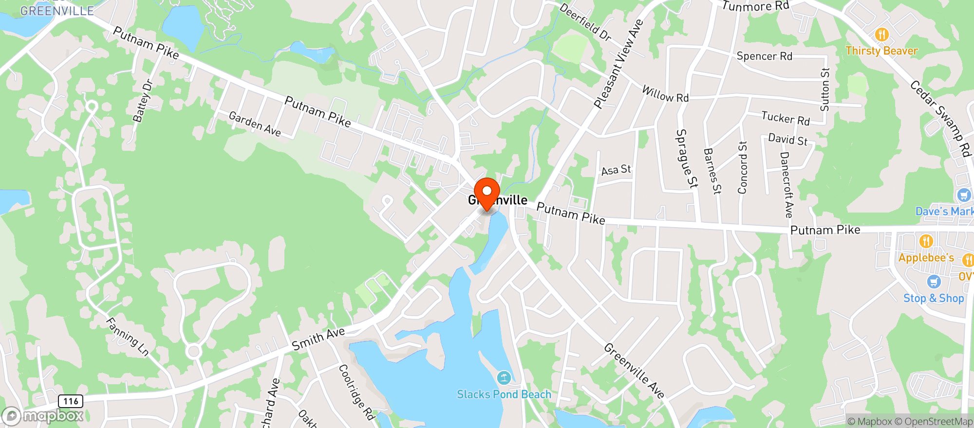Map showing The Trap North