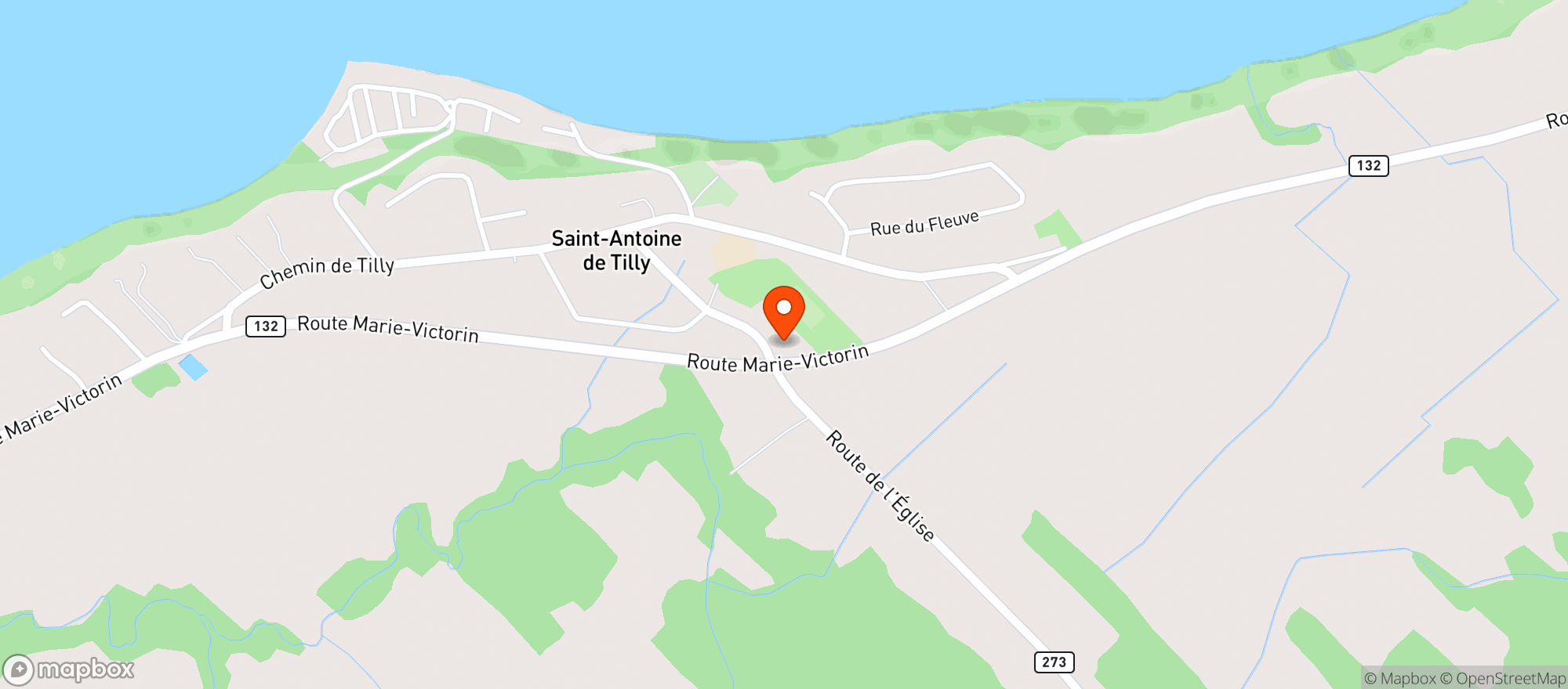 Map showing Fromagerie Atwater