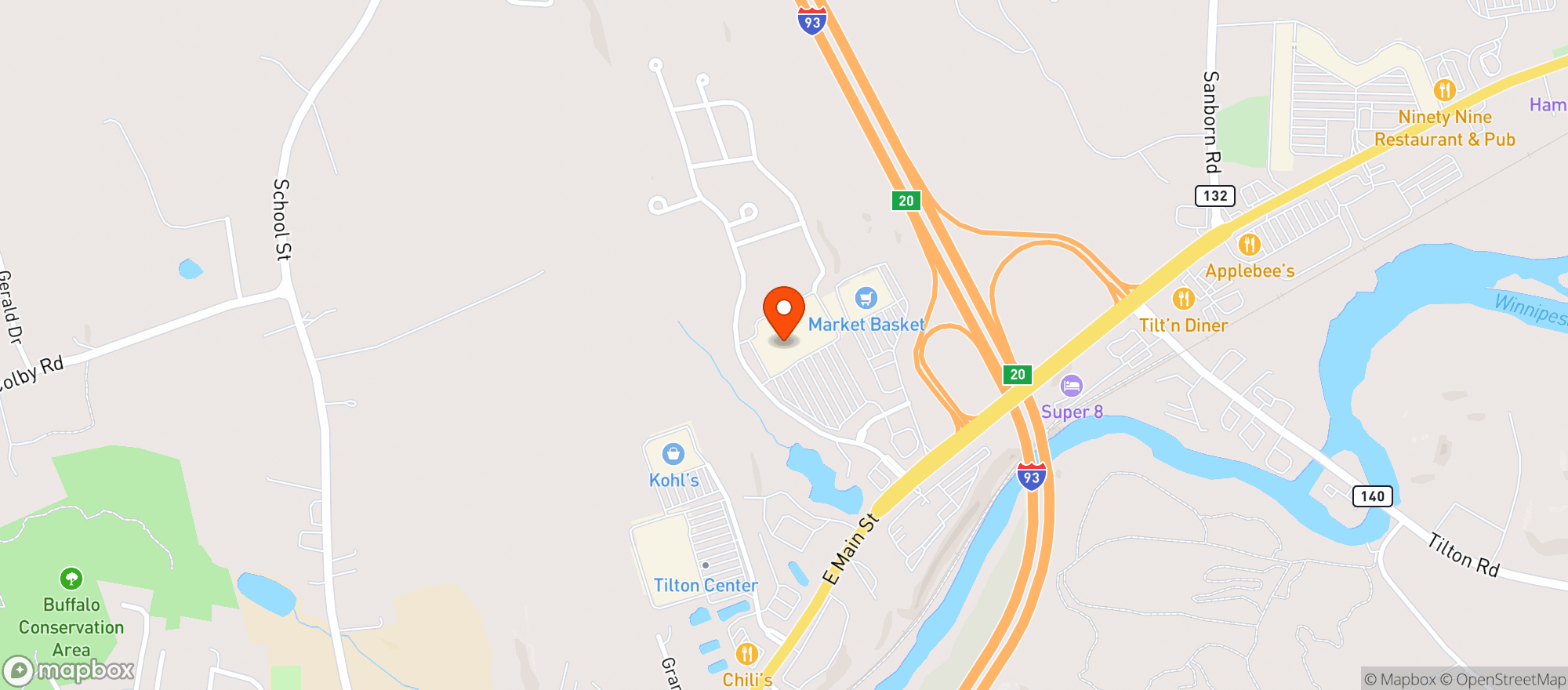 Map showing Walmart Supercenter #2369