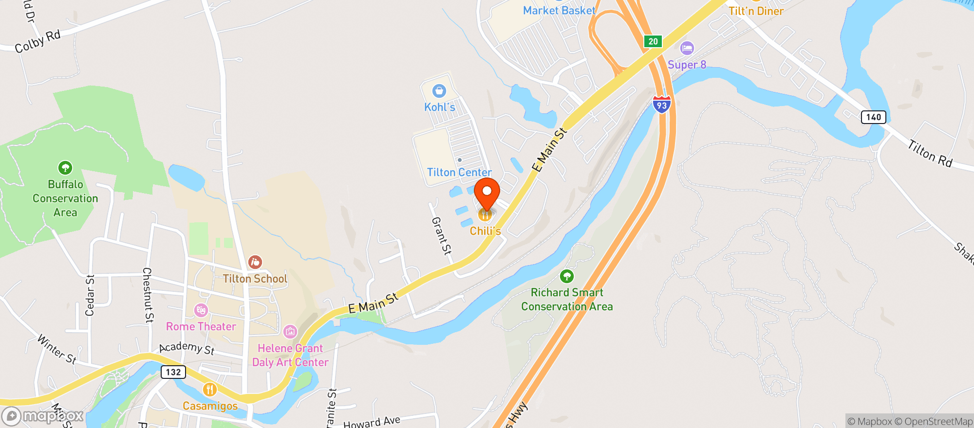 Map showing Frontera Tacos & Tequila