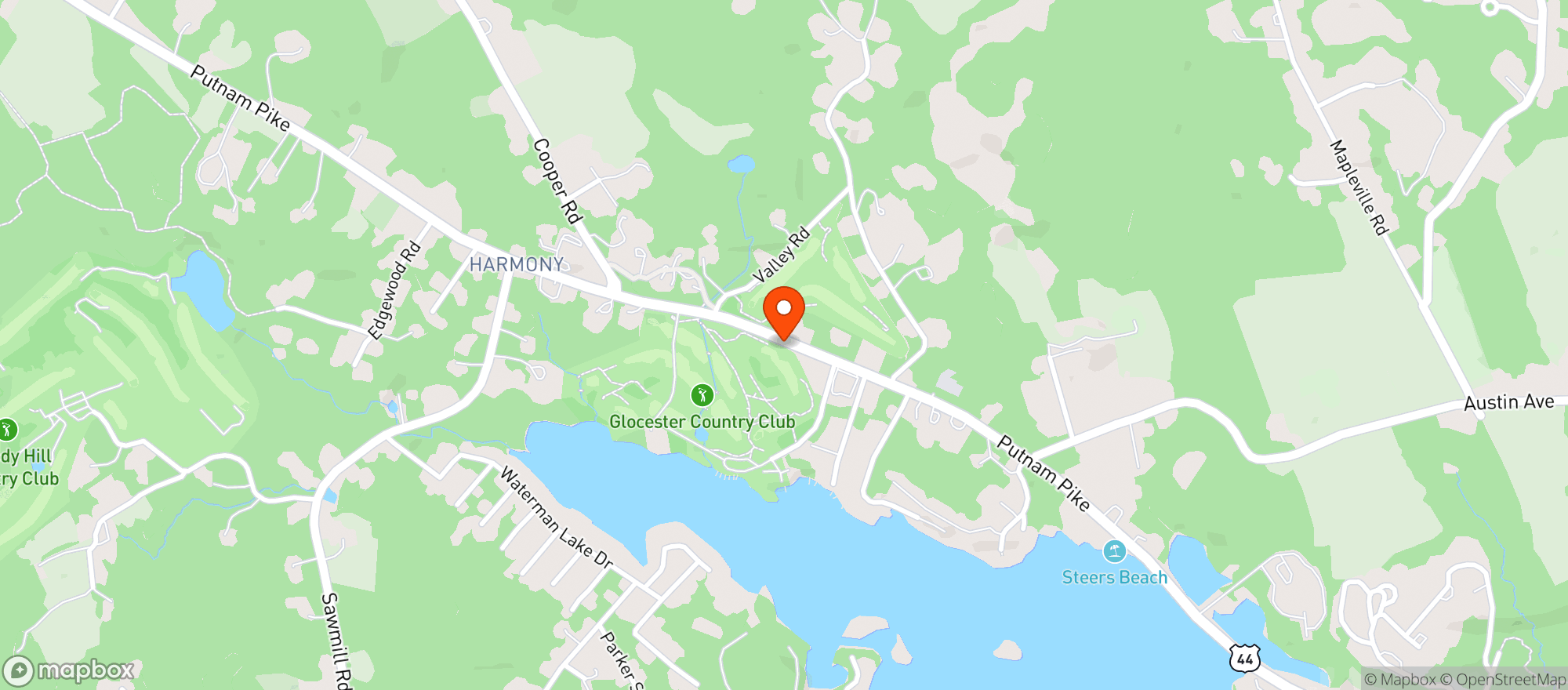 Map showing Assados Kitchen & Bar