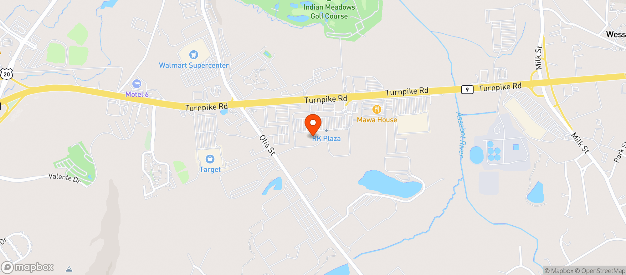 Map showing Launch Family Entertainment Park