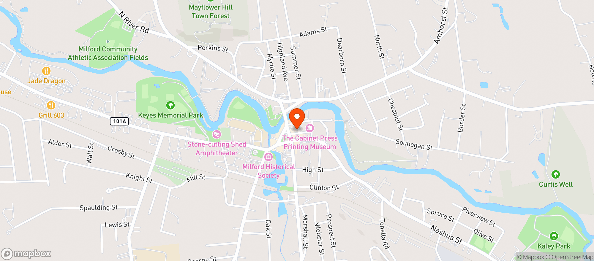 Map showing Kilkenny Pub