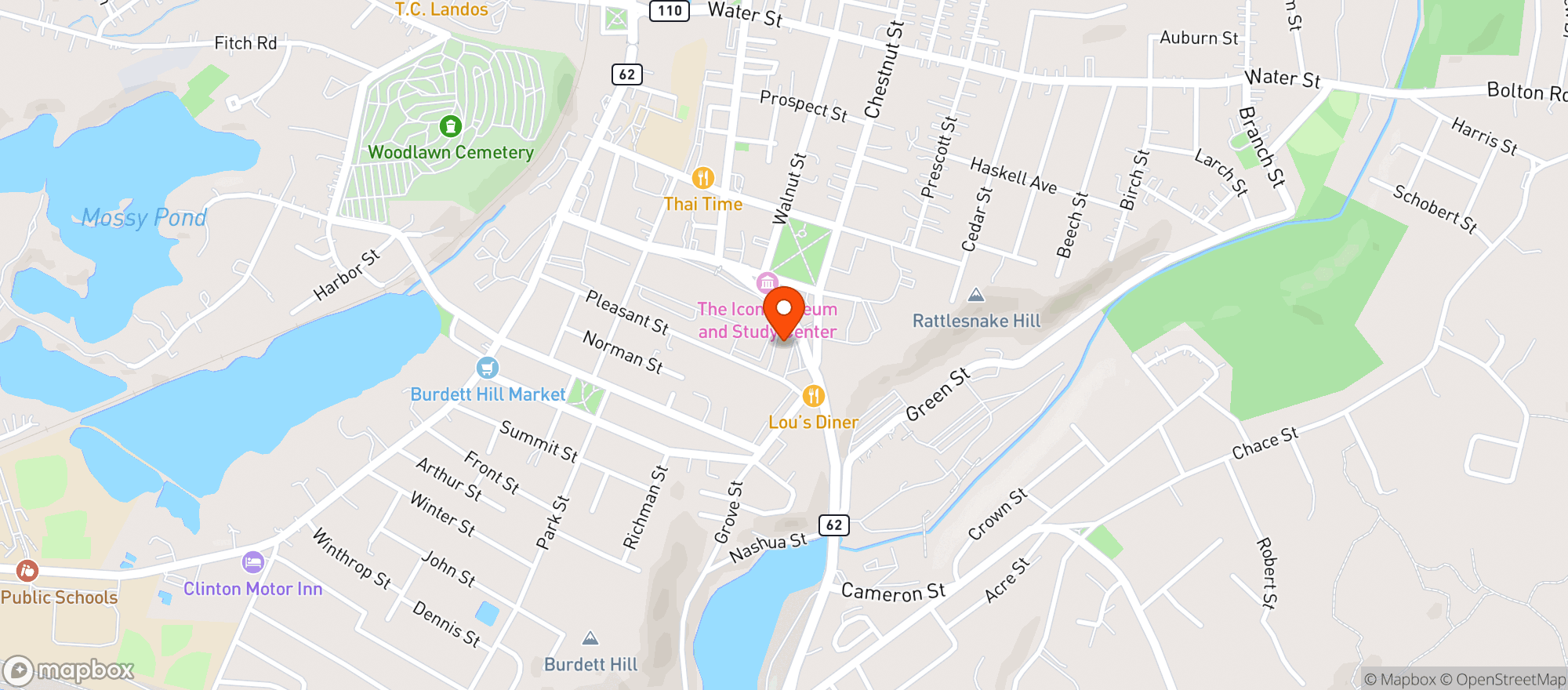 Map showing Apple Country Market