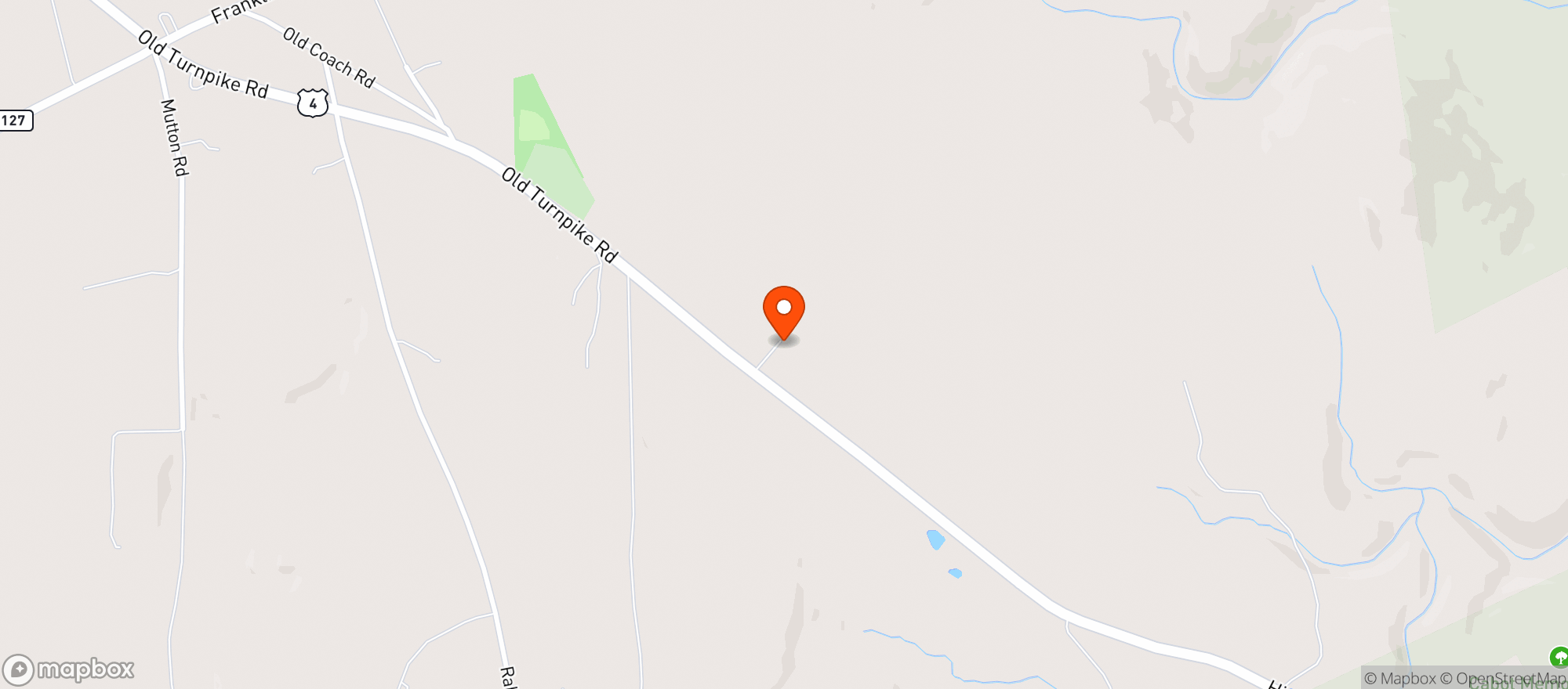 Map showing Barn Store Of New England