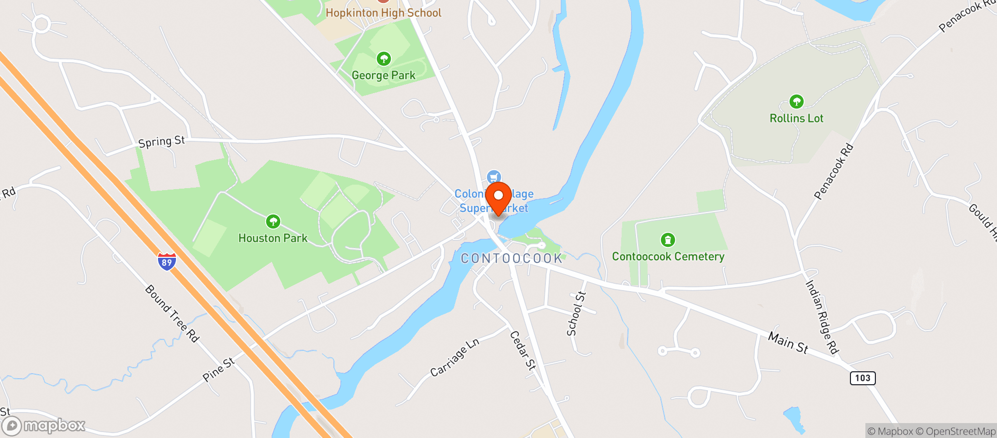 Map showing DIMITIRES PIZZA & REST