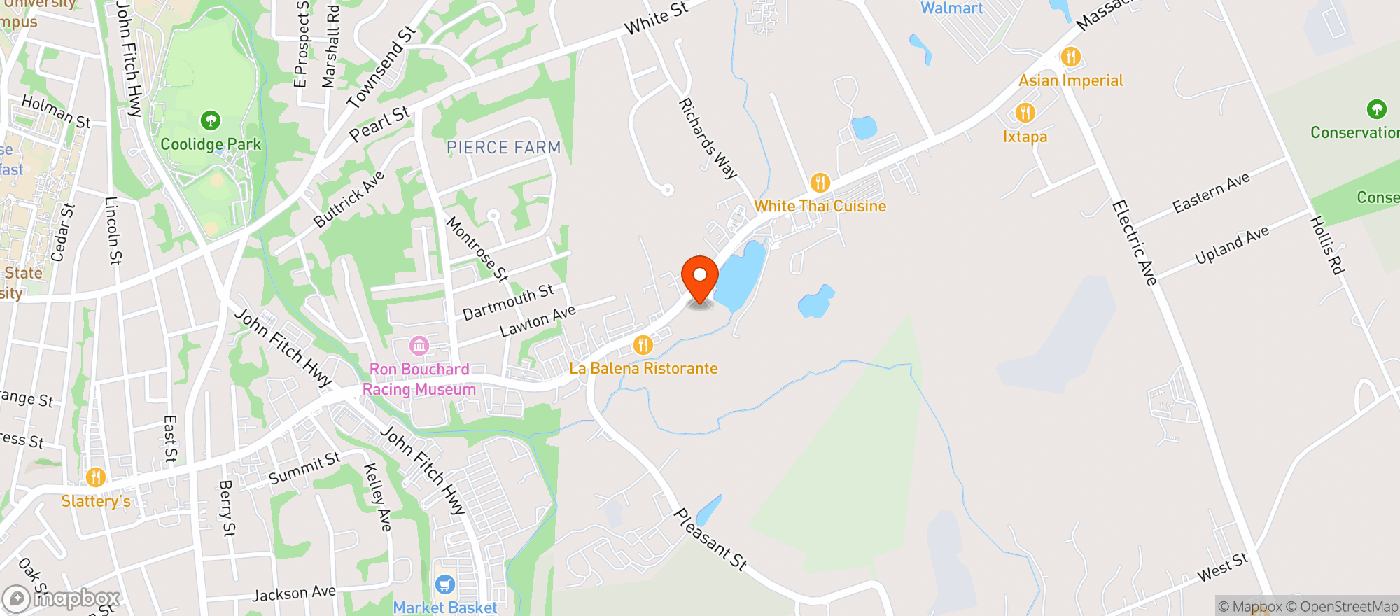 Map showing Liquor Mart