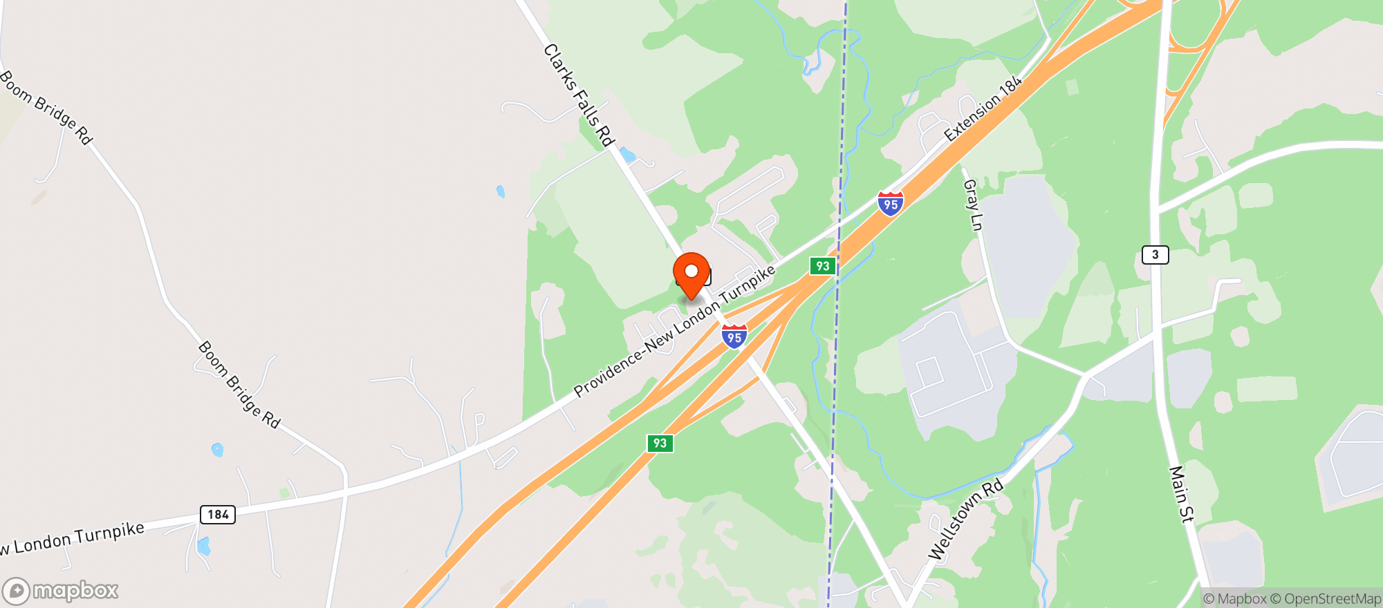 Map showing Stateline Discount Liquors