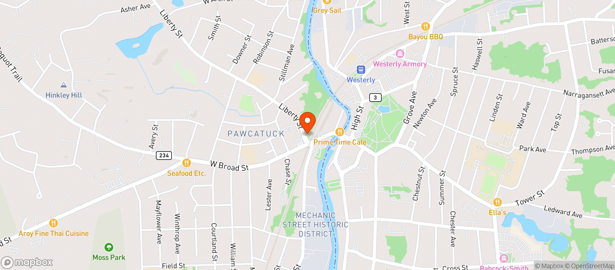 Map showing HAMMS WINE CELLR