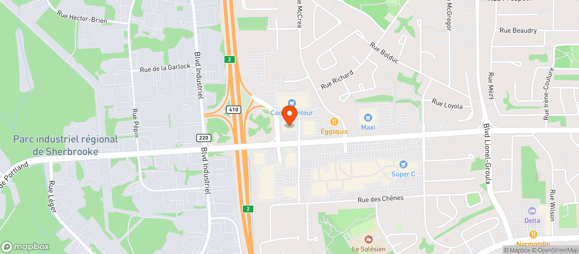 Map showing Bureau en Gros