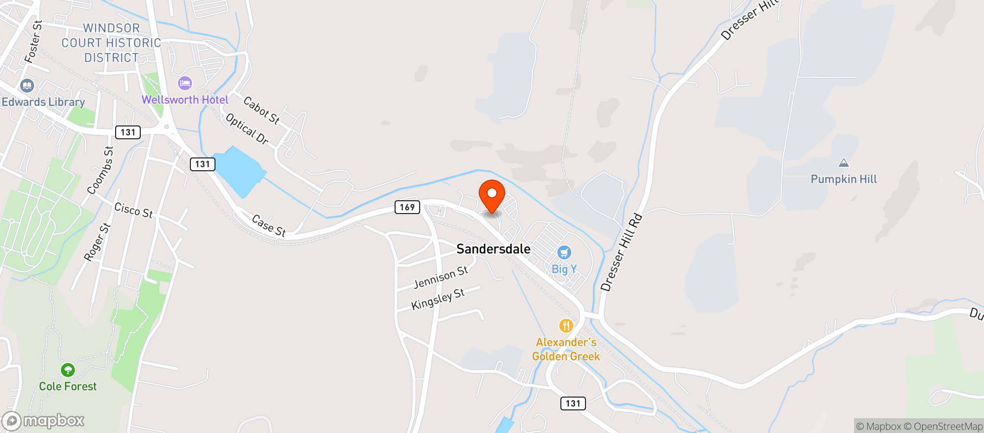 Map showing Big Discount Liquors