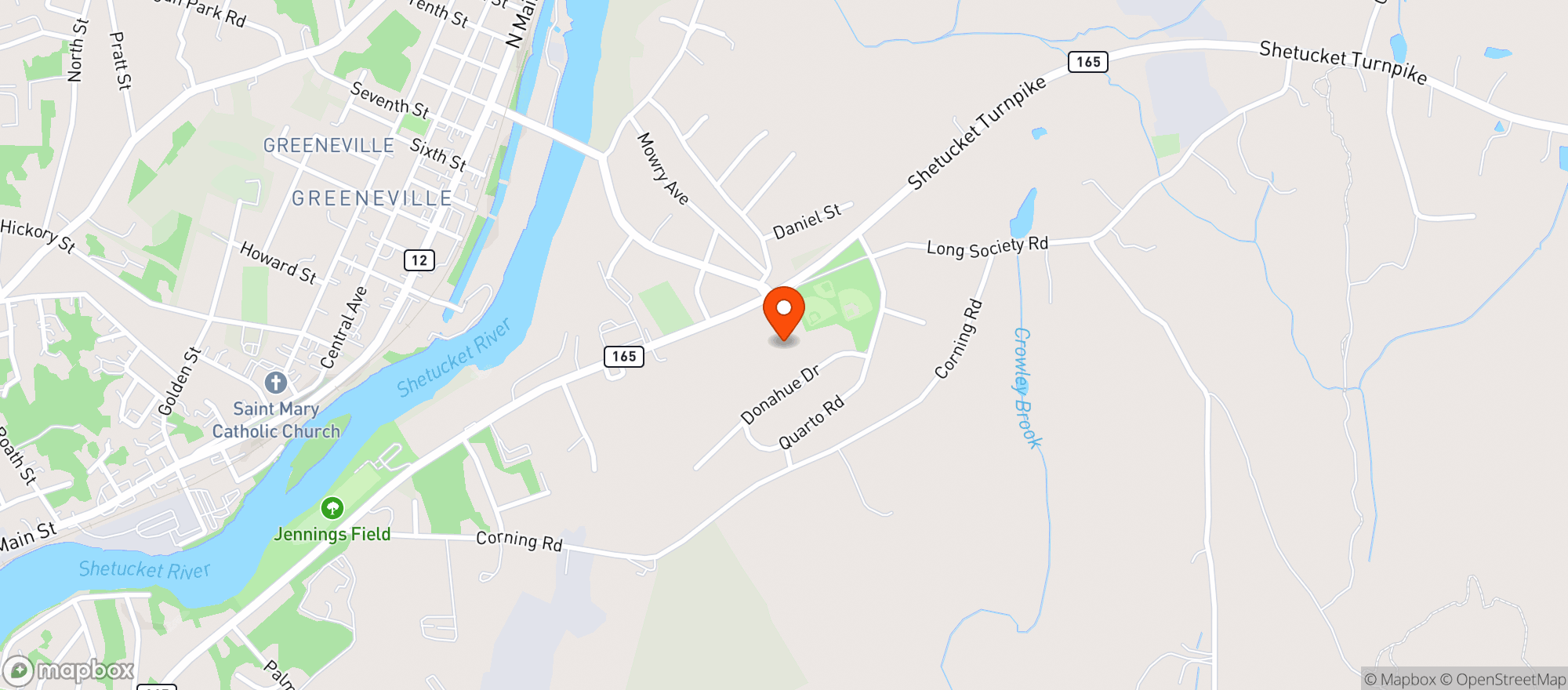 Map showing Kenny P's Ii Wine & Spirits