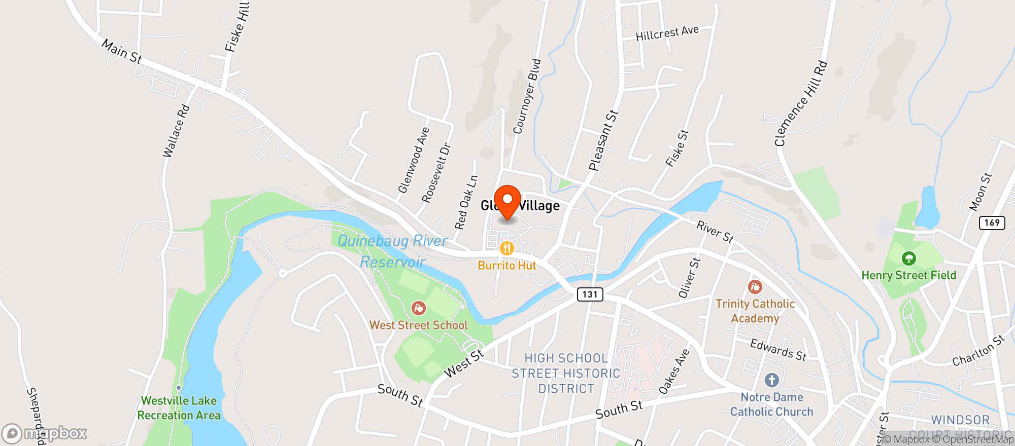 Map showing Big Bunny Market