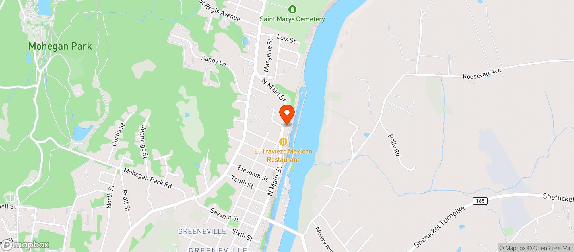 Map showing Pks Discount Liquors