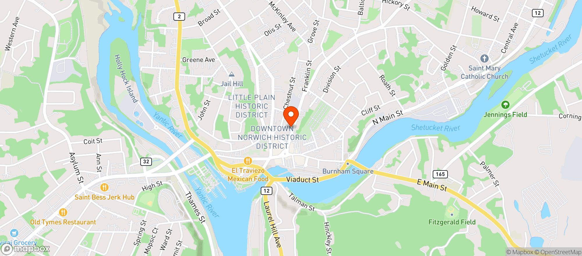 Map showing These Guys Brewing Co.