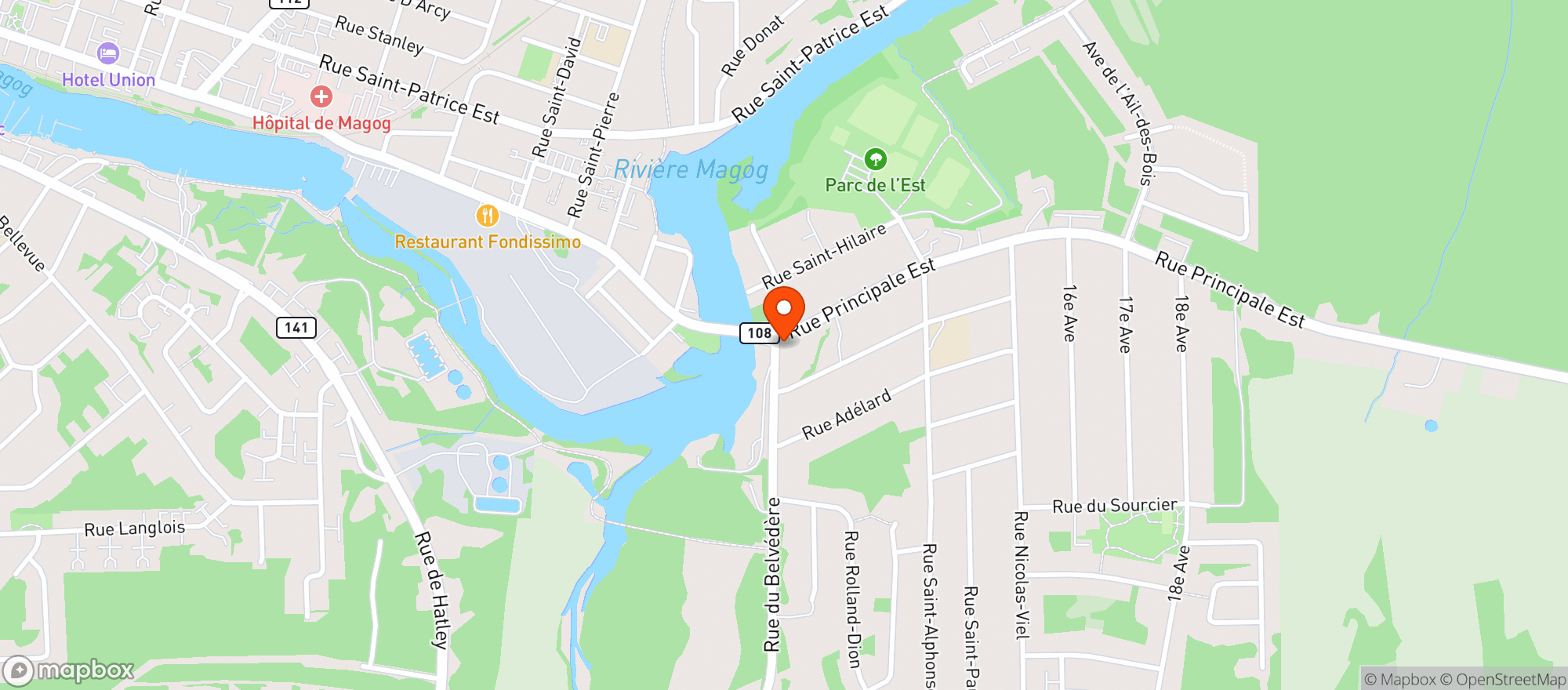Map showing Accom 10 10 Mp Inc 3750