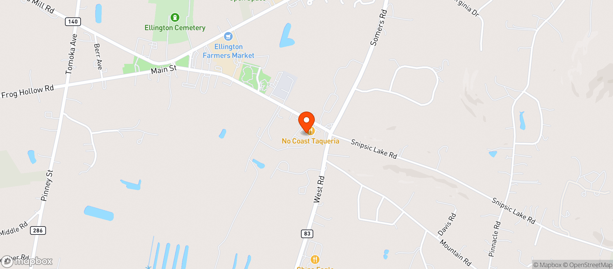 Map showing Mark S Country Wine & Liquor